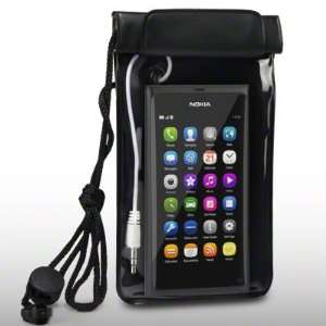 NOKIA N9 ALL WEATHER GEAR SOFT CARRY CASE WITH HEADSET ADAPTOR CABLE 