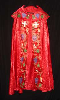 New Vestment Red Cope Humeral Veil  