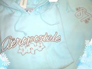 NWT AEROPOSTALE NEW SUEDED SWEATSHIRT PANTS SWEATSUIT S M L XL 8 