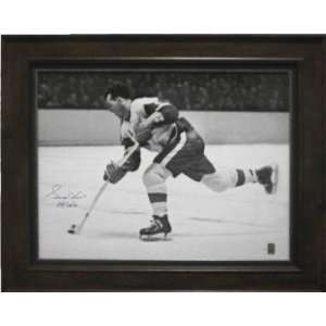  GORDIE HOWE Signed Framed 34 x 28 Canvas WGA LE 19 