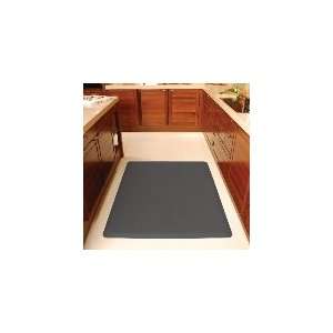   High Comfort Mat, 5 x 4 ft, (APT) Poly, No Slip, Gray 