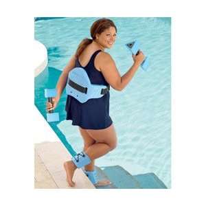  Aqua Jogger Hydro Therapy Belt & Weights Combo Sports 