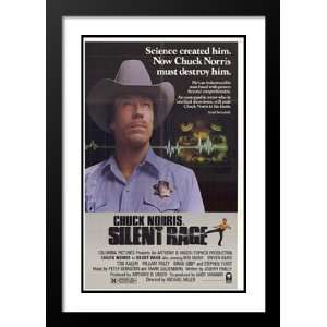 Silent Rage 32x45 Framed and Double Matted Movie Poster 