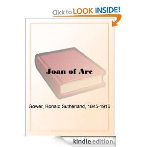 Joan of Arc Ronald Sutherland Gower  Kindle Store