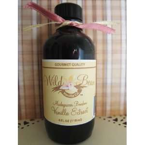 Madagascar Bourbon Vanilla Extract, 4oz Bottle  Grocery 