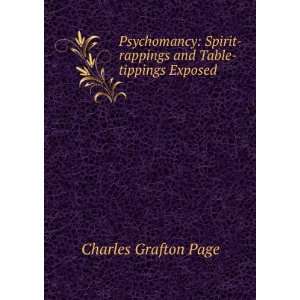   spirit rappings and table tippings exposed Charles Grafton 