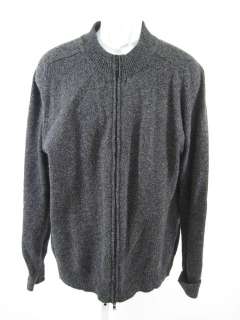 MENS ALPHA MASSIMO REBECCHI Gray Wool Sweater Sz 54  