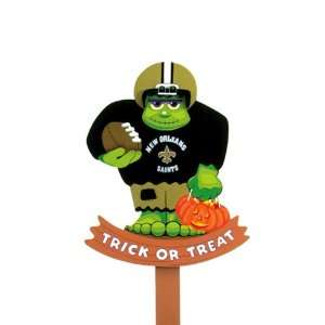  BSS   New Orleans Saints NFL Halloween Frankenstein Stake 