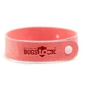  Bugslock Repel Ankle Fiber Mosquitoes Wrist Band  pink 