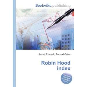  Robin Hood index Ronald Cohn Jesse Russell Books