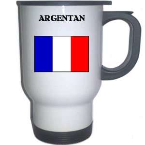    France   ARGENTAN White Stainless Steel Mug 