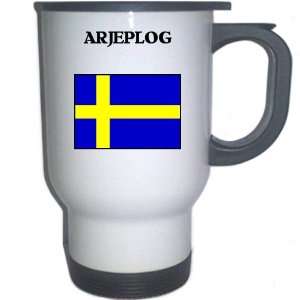  Sweden   ARJEPLOG White Stainless Steel Mug Everything 