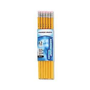  Paper Mate(R) American(R) Pencils, No. 2 Soft Lead, Box Of 
