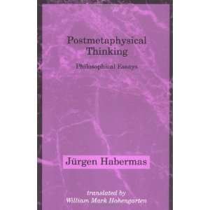   German Social Thought) [Paperback] Jürgen Habermas Books