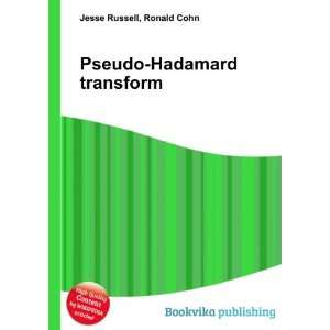    Pseudo Hadamard transform Ronald Cohn Jesse Russell Books