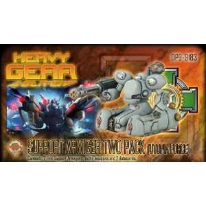    Heavy Gear Earth Support Armiger Two Pack (2) Toys & Games