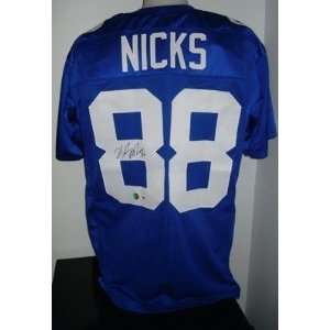  Hakeem Nicks Signed Jersey   NY PSA DNA   Autographed NFL 