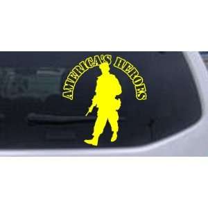  Yellow 18in X 16.6in    Military American Heroes Military 
