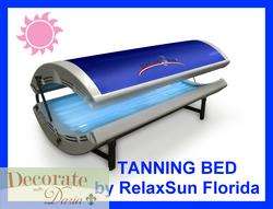 TANNING BED RelaxSun Tan   16 RUVA Commercial Grade 100W Lamps   1600W 
