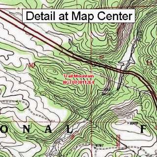   Map   Trail Mountain, Utah (Folded/Waterproof)