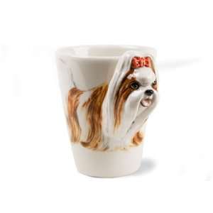  Shihtzu Handmade Coffee Mug (10cm x 8cm)