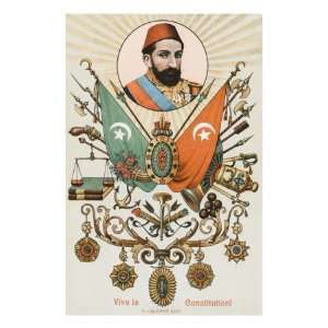  Sultan Abdul Hamid II of Turkey   Constitution Stretched 