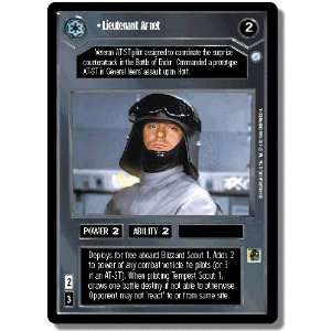    Star Wars CCG Endor Uncommon Lieutenant Arnet Toys & Games