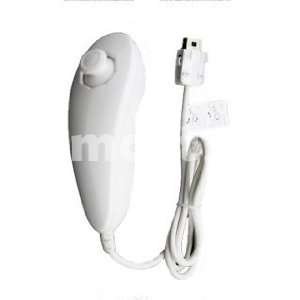    Nunchuk Game Controller for Nintendo Wii White Video Games