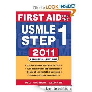First Aid for the USMLE Step 1 2011 (First Aid USMLE) [Kindle Edition 