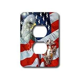  US Marines   US Marines   Light Switch Covers   2 plug 