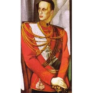     32 x 58 inches   Portrait of HIH Grand Duke Gab