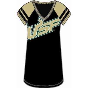  South Florida USF Bulls Womens Jersey Style Nightshirt 