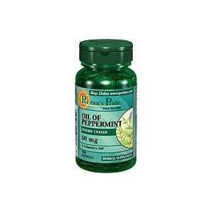  Oil of Peppermint 50 mg 50 mg 90 Softgels Health 