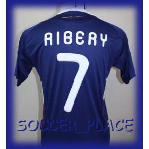  FRANCE WC HOME RIBERY 7 FOOTBALL SOCCER JERSEY SMALL 