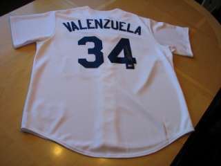 FERNANDO VALENZUELA Signed & MLB hologram Authenticated Dodgers Jersey 
