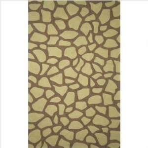   Giraffe Tile Rug 8W x 10D (Lime) (0.125H x 8W x 10D) Furniture