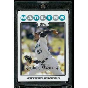  Arthur Rhodes   Florida Marlins   2008 Topps Updates 