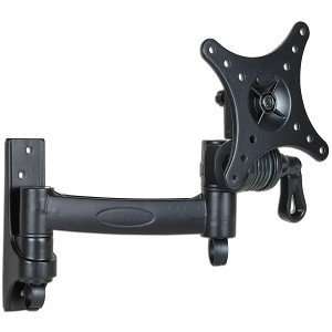   LCD Monitor/TV Articulating Single Arm Wall Mount Bracket Electronics