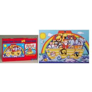  GIANT FLOOR PUZZLE AND BOARD BOOK NOAHS ARK Toys & Games