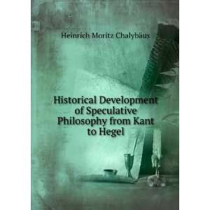   philosophy, from Kant to Hegel Heinrich Moritz ChalybÃ¤us Books