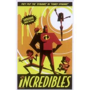  The Incredibles Sign   Tin Vert Toys & Games