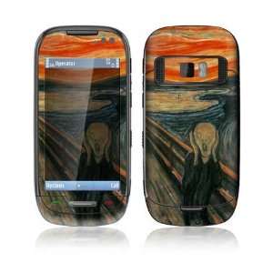  Nokia C7 Skin Decal Sticker   The Scream 