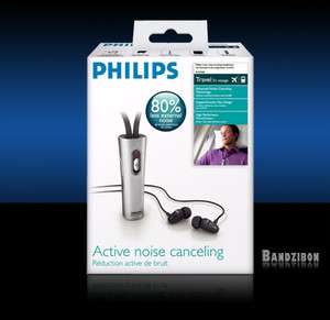 Philips SHN7500 Sport Headphones Active Noise Cancelation Running In 