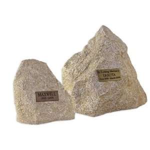  Pet Urns   Limestone Rock Urn A 