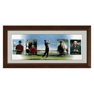  Tiger Woods 18x34 5 Picture Collection Framed Sports 