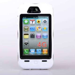 WHITE DUTY PROTECTIVE COVER CASE FOR APPLE iPHONE 4 16G  