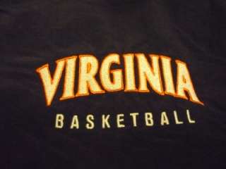 UVA Virginia Cavaliers Basketball Nike v neck jacket size adult XL 