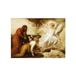  Women At The Sepulchre by Benjamin West. size 14 inches 