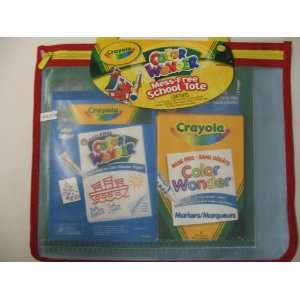  Crayola Color Wonder Mess Free School Tote Toys & Games