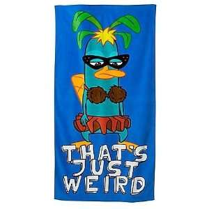  Phineas and Ferb Beach Towel   Thats Just Weird   30 